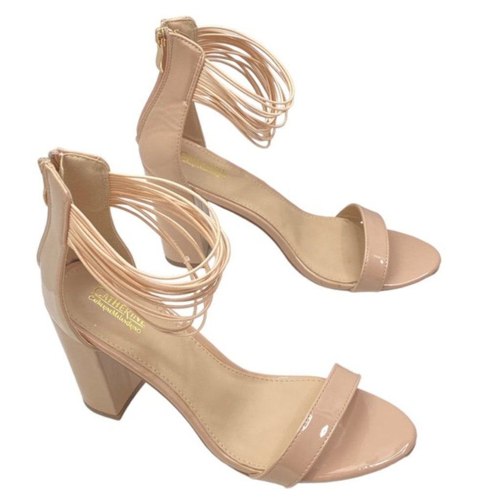 Catherine Malandrino Florence Pale Pink Heels